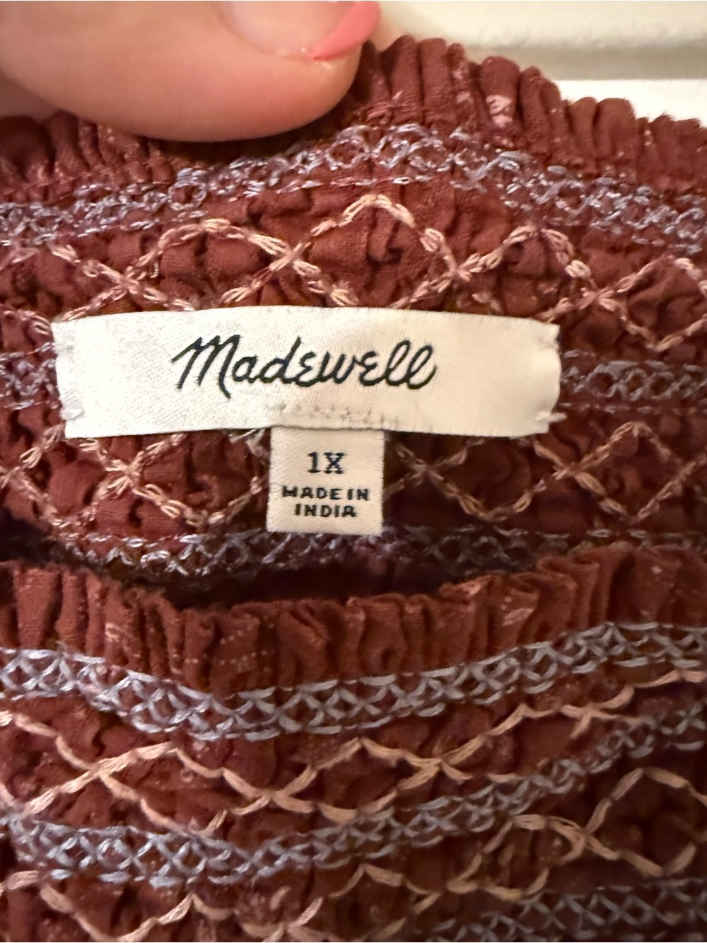 Madewell blouse - Picture 3 of 4
